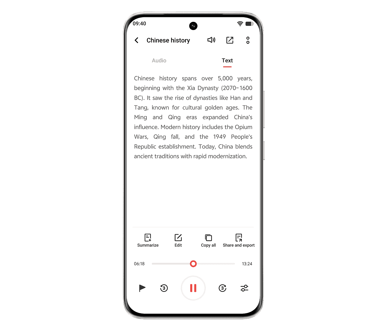 vivo S2 featuring AI Transcript Assist
